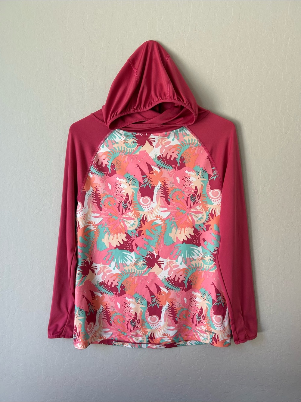 Patagonia Capelina Cool Daily Hoody- Floral/ Tropical/Nature Inspired